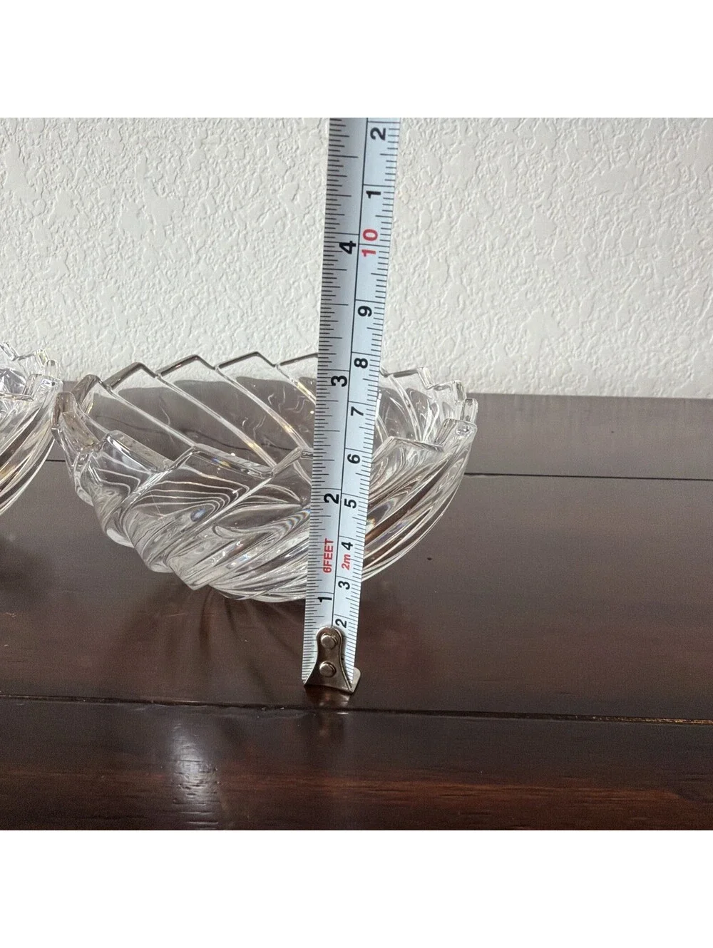 Vintage Swirled Small Bowls 5 inch Serving Bowls (2)